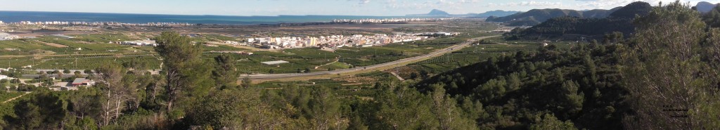 Vista panoràmica de Xeraco